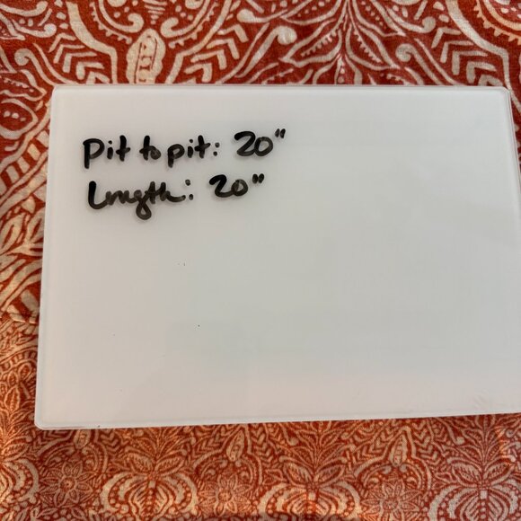 Rachel Zoe Boxy Linen Cropped Terracotta‎ Patterned Shirt Women's L - Picture 3 of 5